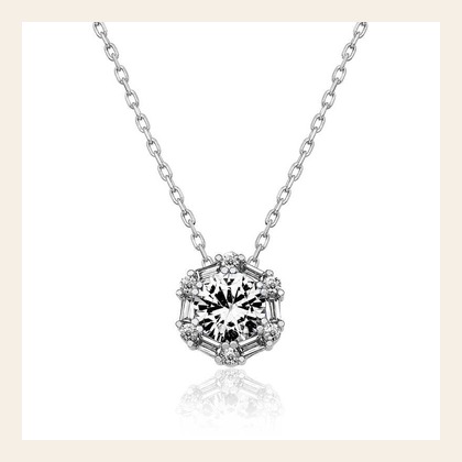 Silver necklace