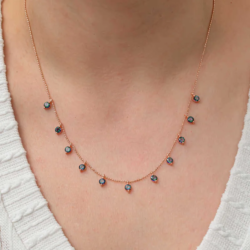 925 Sterling Silver Snowflake Pendant Necklace for Women