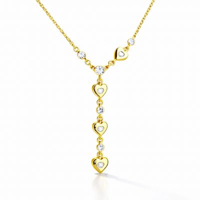 Sterling Silver Kalbe Giden Yol Zarif Women's Necklace