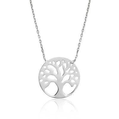 Sterling Silver Tree of Life Women's Necklace