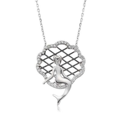 Sterling Silver Deniz Kizi Women's Necklace