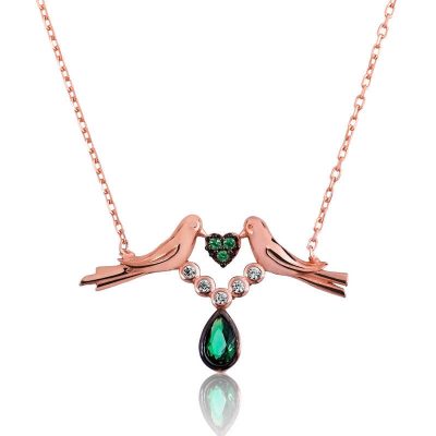 Sterling Silver Sevgi Bird Women's Necklace