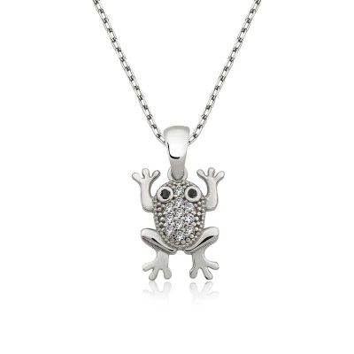 Sterling Silver Kurbaga Women's Necklace