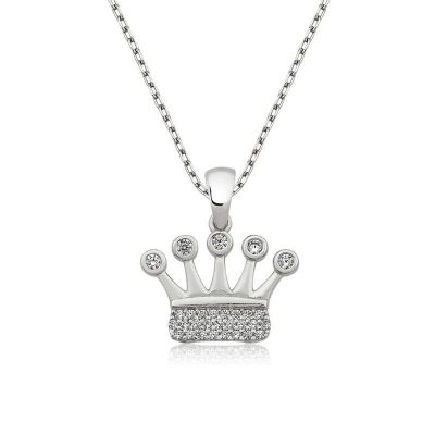 Sterling Silver Tac Women's Necklace