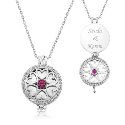 ​Sterling Silver Gizli Love Necklace