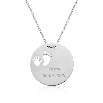 ​Sterling Silver El Ayak Trace Yeni Falcon Necklace