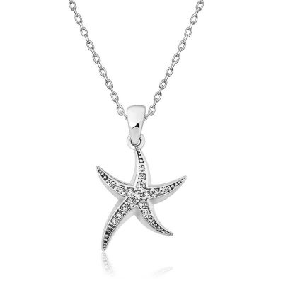 Sterling Silver Deniz Star Women's Necklace