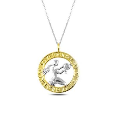 ​Sterling Silver Gold Basak Burcu Necklace