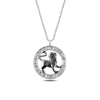 ​​Sterling Silver Aslan Burcu Necklace