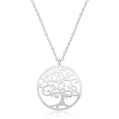 Sterling Silver Tree of Life Women's Necklace