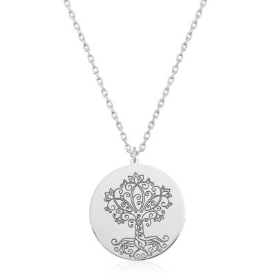 Sterling Silver Tree of Life Women's Necklace