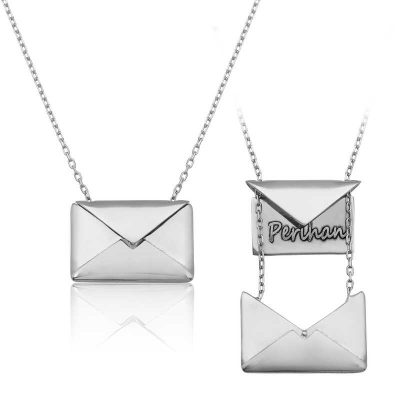 Sterling Silver for Lover Letter Women's Necklace