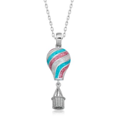 Sterling Silver Kapadokya Balon Women's Necklace