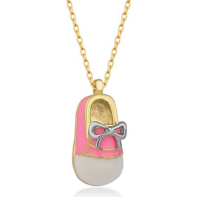 Sterling Silver Gold Girl Child Pabuc Women's Necklace